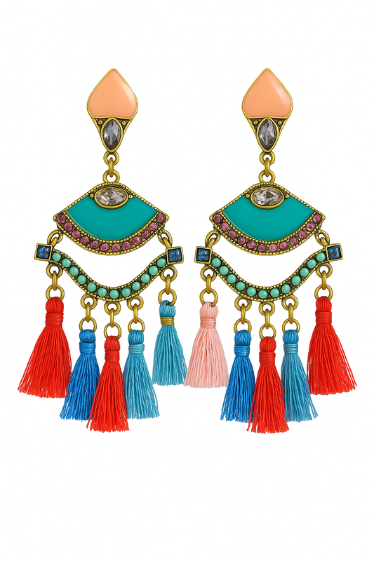 Sripik Fancy Jhumki Earrings for Girls & Women | Lightweight Jhumka Earrings Combo | Stylish Earrings for Women & Wedding Pack of 1